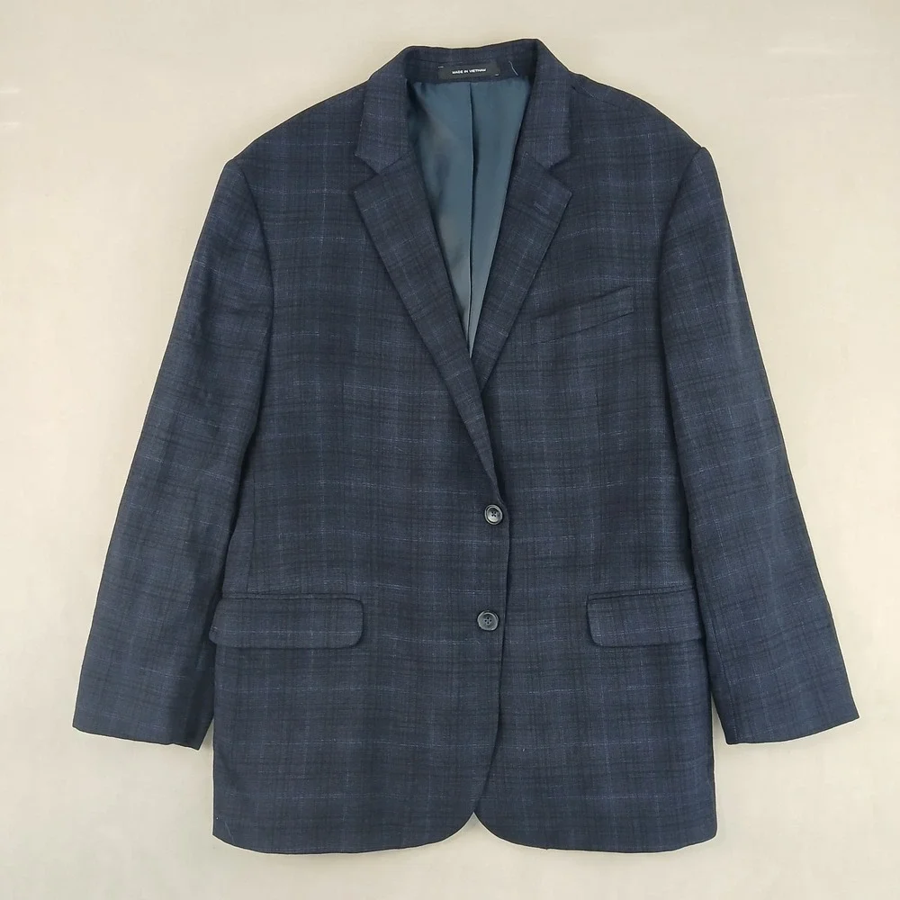 Kenneth Cole Awareness 46S Mens Blazer Jacket 21x29 Lightweight ***Fits A 42S **